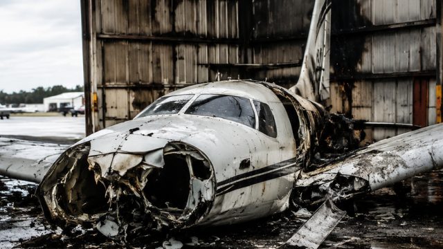 Tragic Hangar Crash 
