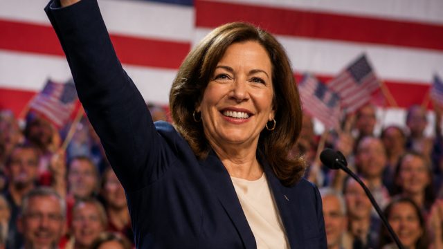 Democrat Triumphs in