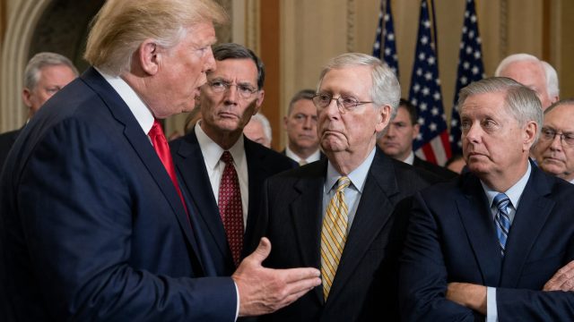 Trump and Senate Rep